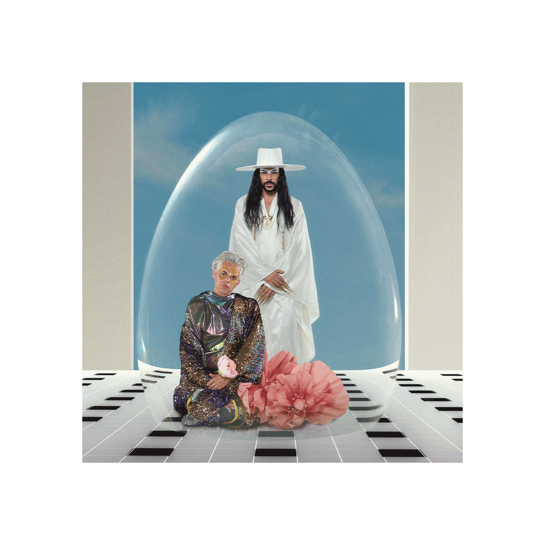 Ask That God Clear LP & Signed 12" Art Card { vinyl }