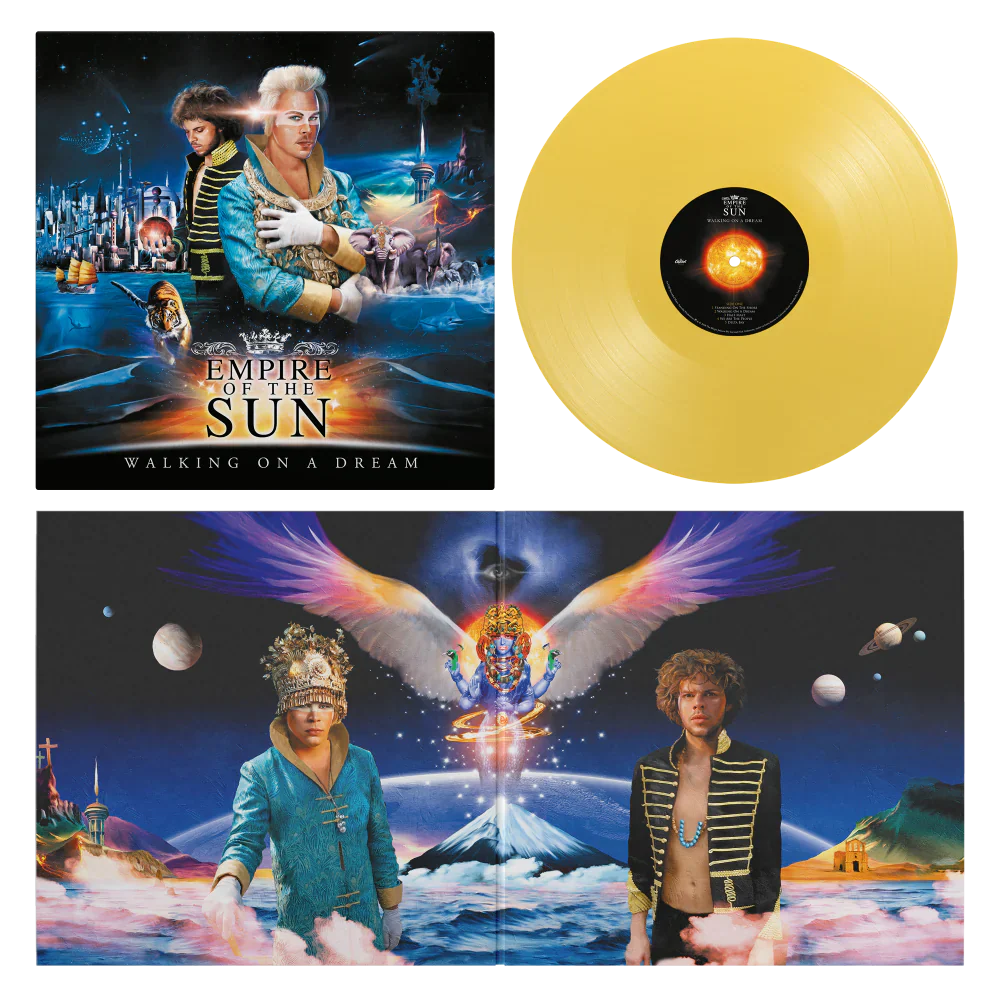 Walking On A Dream (Mustard Yellow LP) { vinyl }