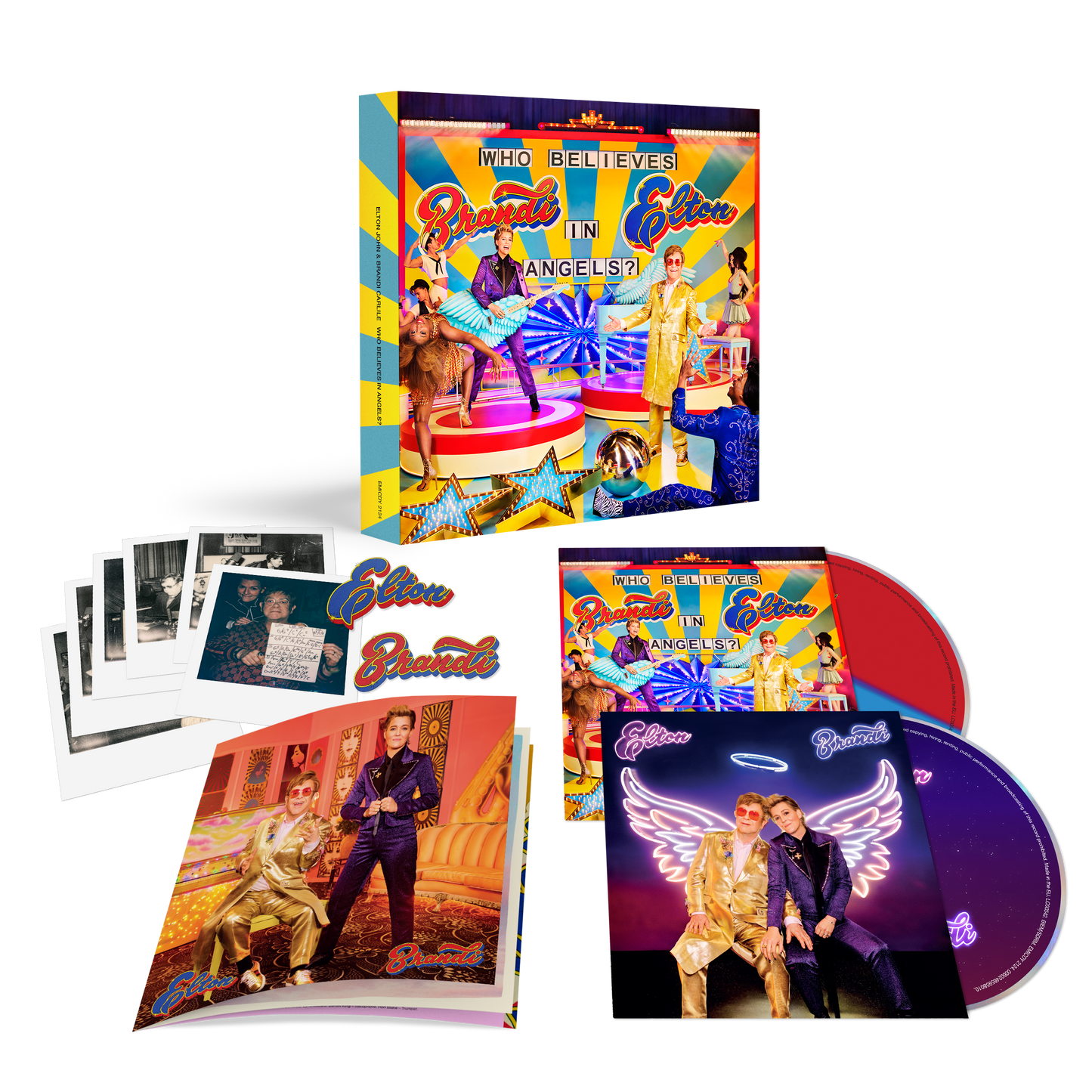 Who Believes In Angels? Limited Edition CD Clamshell Box { vinyl }