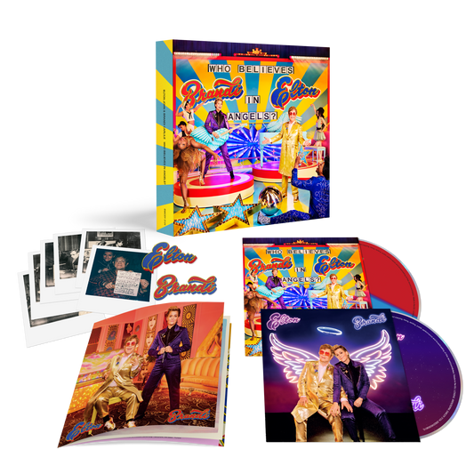 Who Believes In Angels? Limited Edition CD Clamshell Box { vinyl }