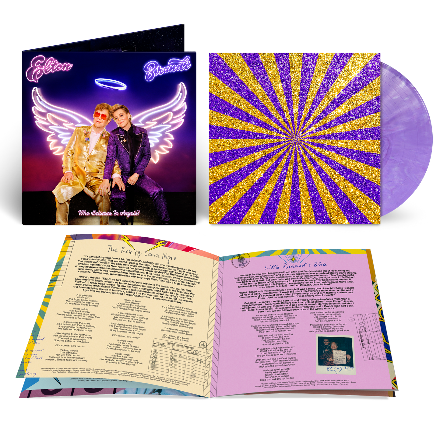 Who Believes In Angels? Store Exclusive Purple Marble Vinyl { vinyl }
