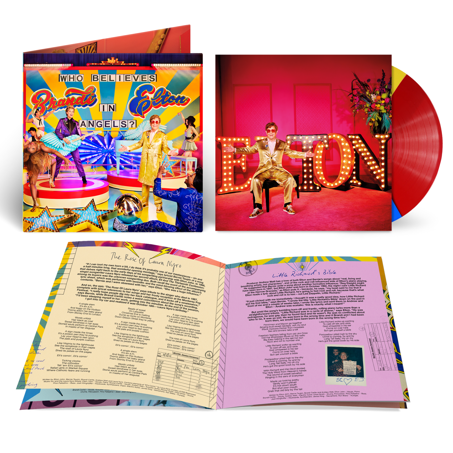 Who Believes In Angels? Limited Edition Tri-Colour Standard Vinyl { vinyl }