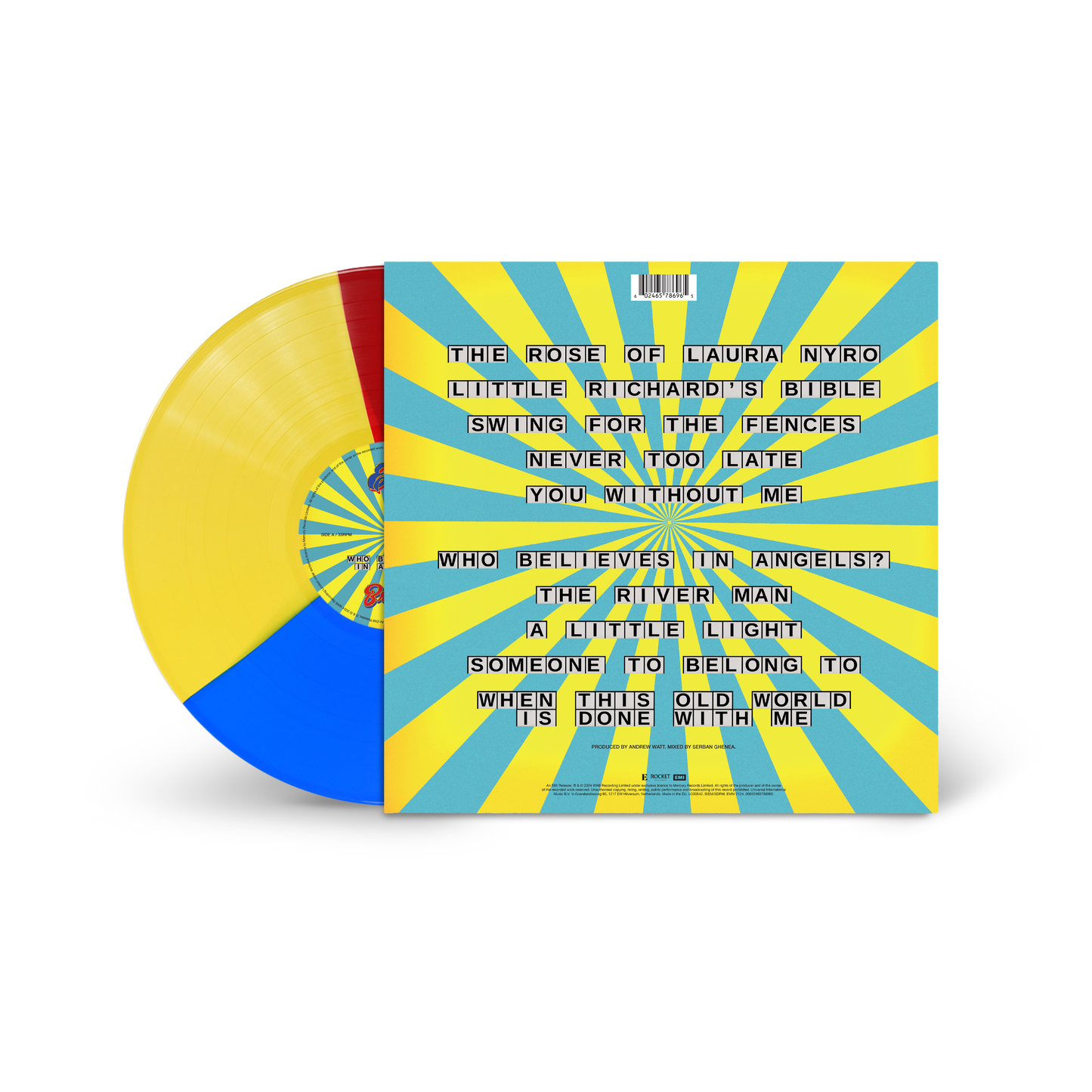 Who Believes In Angels? Limited Edition Tri-Colour Standard Vinyl { vinyl }