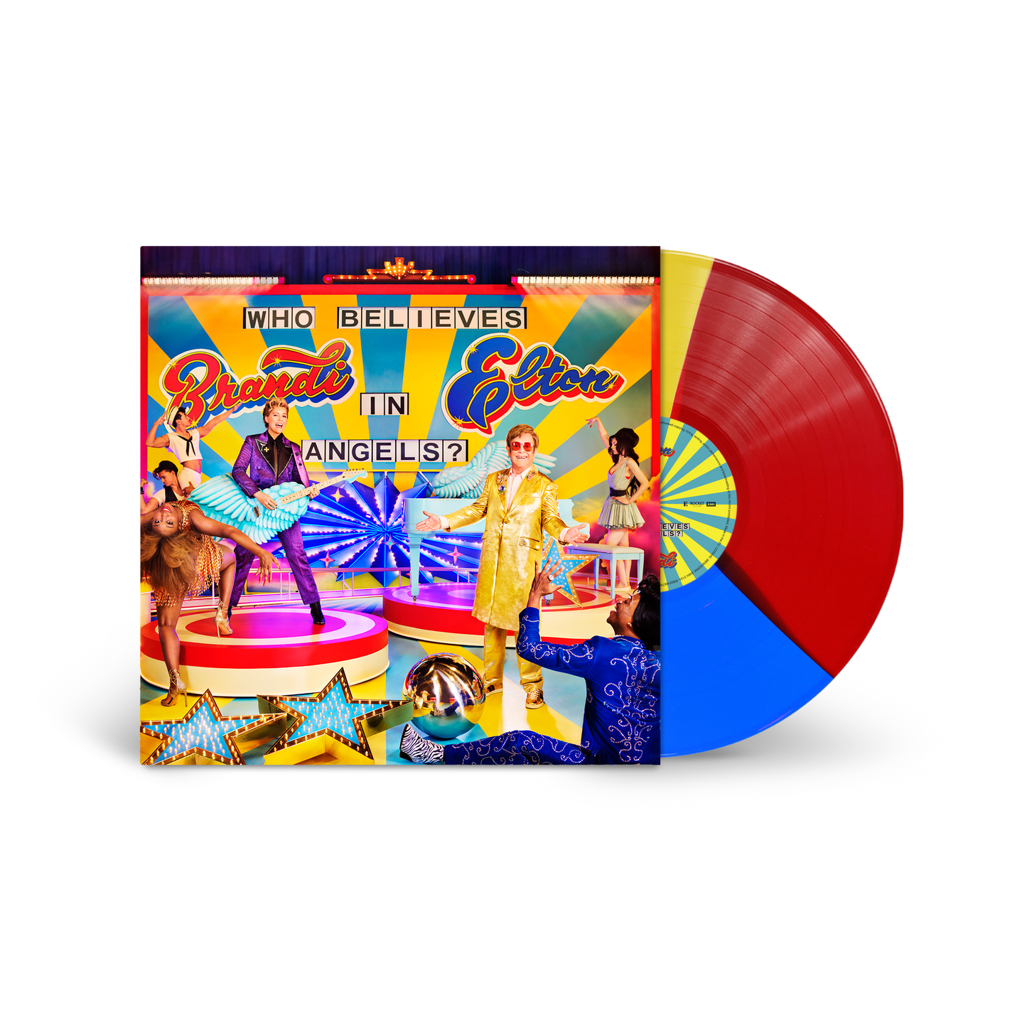 Limited Edition Tri-Colour Standard Vinyl + Signed Art Card Bundle { vinyl }