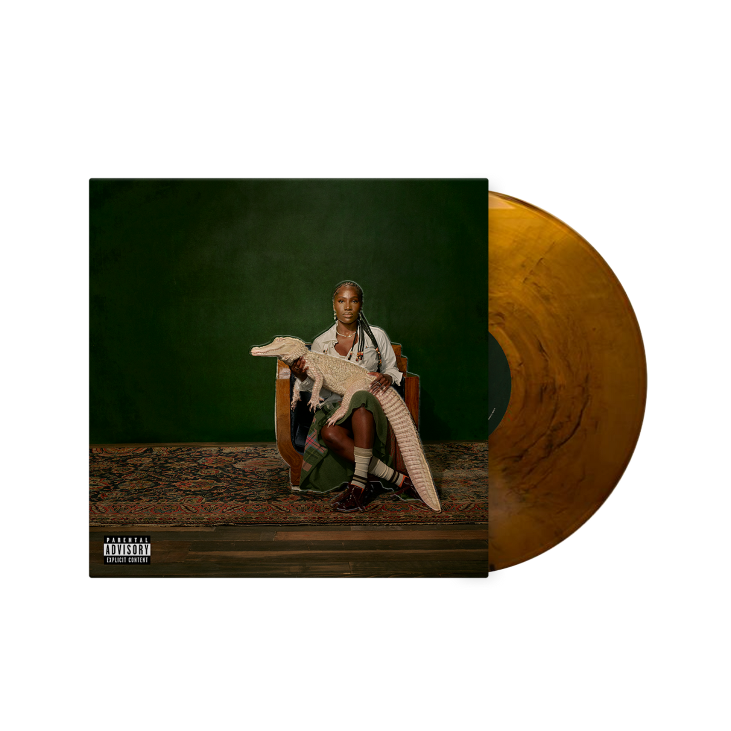 Alligator Bites Never Heal 1-Year Anniversary Embossed Cover Vinyl { vinyl }