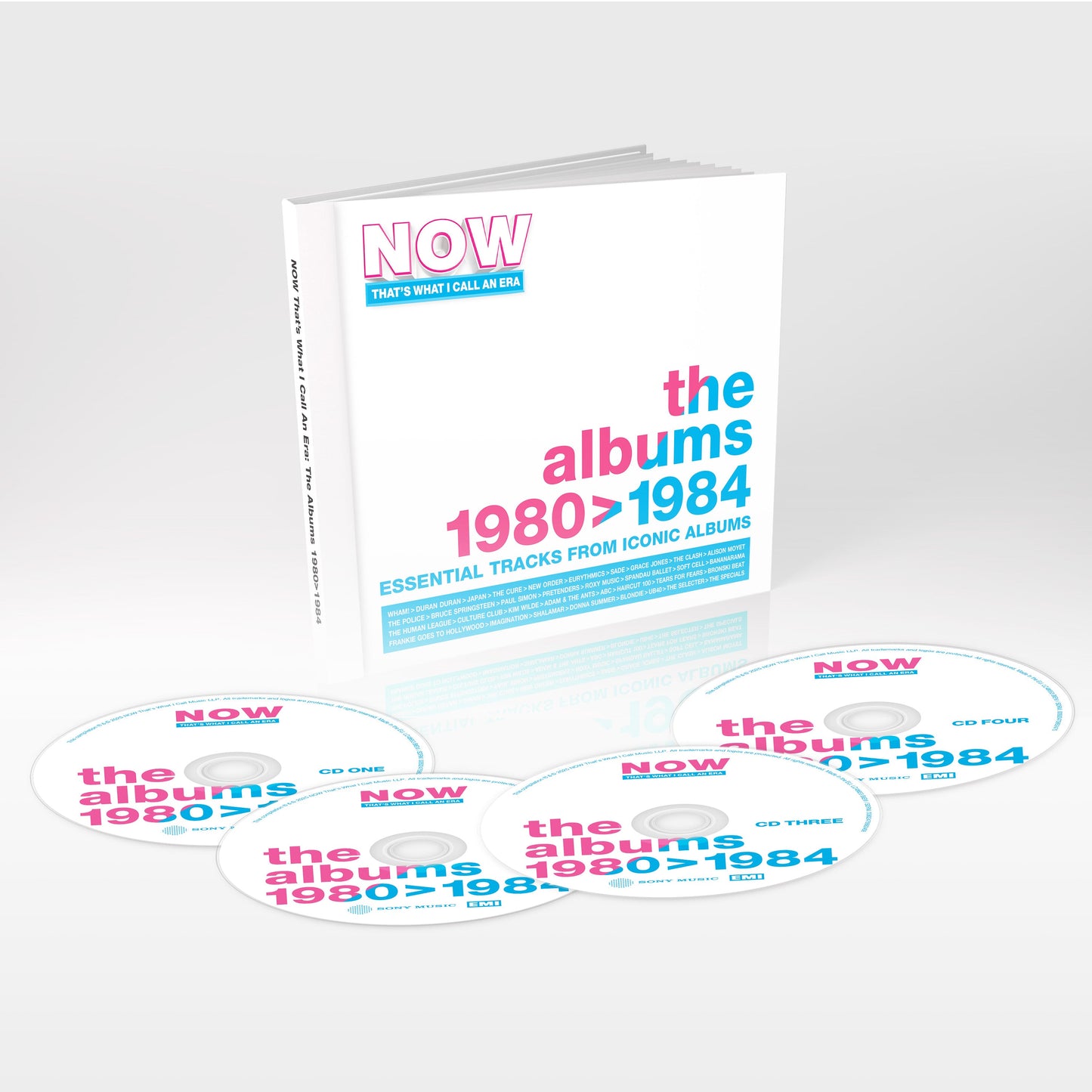 NOW That's What I Call An Era: The Albums - 1980-1984 (Special Edition 4CD) { vinyl }