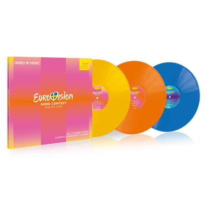 Eurovision Song Contest - Malmö 2024: Limited Colour Vinyl 3LP { vinyl }