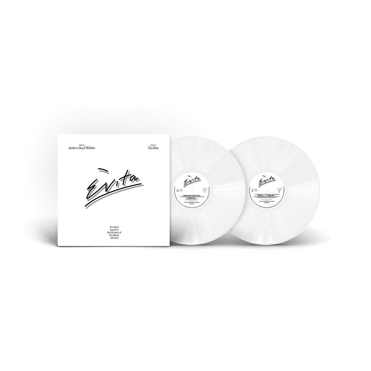 Evita: White Vinyl 2LP { vinyl }