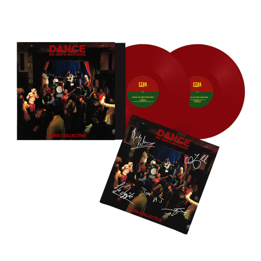 Dance, No One's Watching: Satin Red Vinyl & Exclusive Signed Print { vinyl }