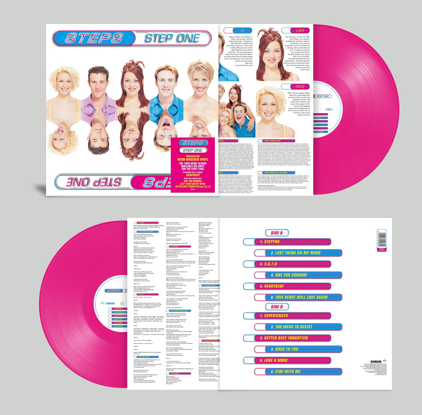 Step One: Limited Neon Magenta Vinyl LP { vinyl }