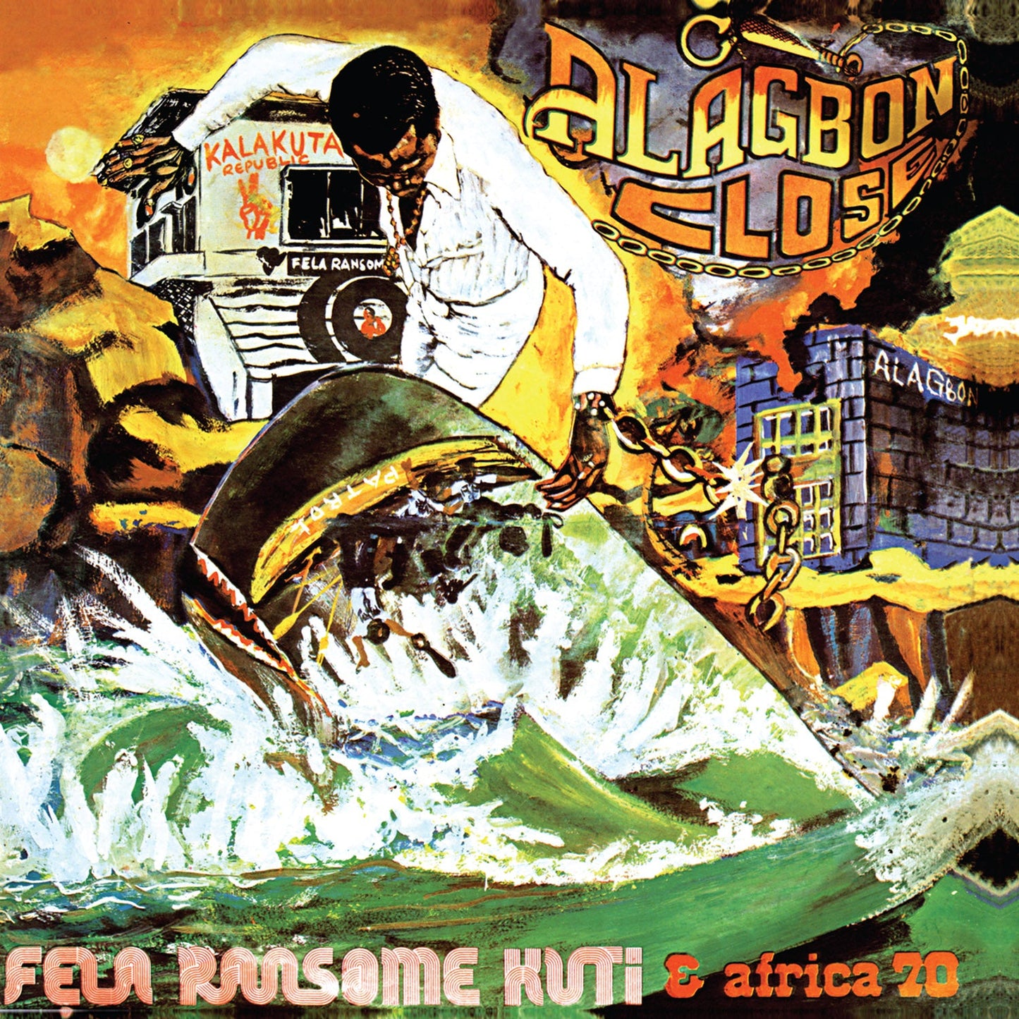 Alagbon Close: Limited 'Jollof' Translucent Orange Vinyl LP { vinyl }