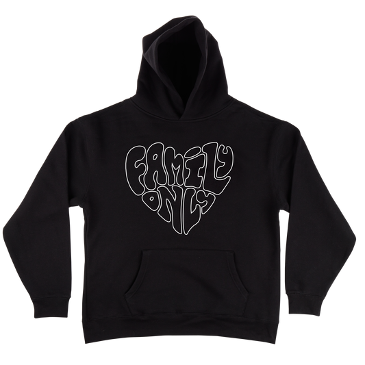 Family Only Hoodie { vinyl }