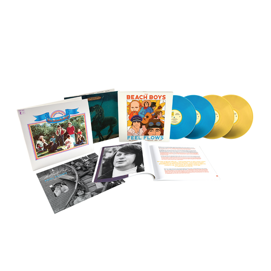 Feel Flows - The Sunflower & Surf’s Up Sessions 1969-1971: Exclusive Translucent Blue + Yellow Vinyl Box Set 4LP { vinyl }