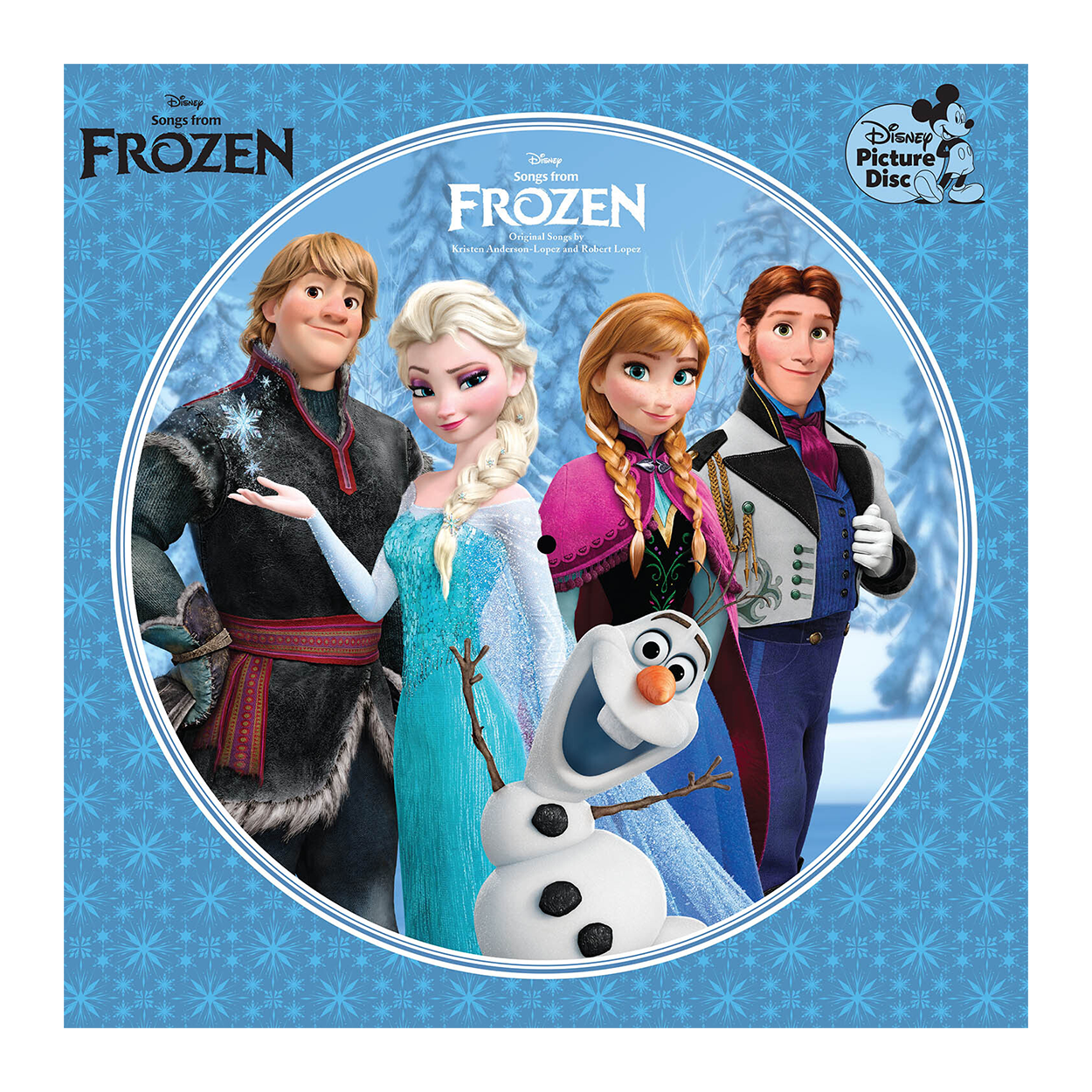 Songs From Frozen: Limited Edition Picture Disc Vinyl LP { vinyl }