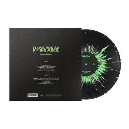 I Love You So F***ing Much: Spotify Fans First Black and Green Splatter Vinyl { vinyl }