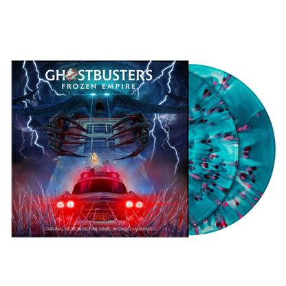 Ghostbusters - Frozen Empire (OST): Limited 'Haunted Ecto-1' Splatter Vinyl 2LP { vinyl }