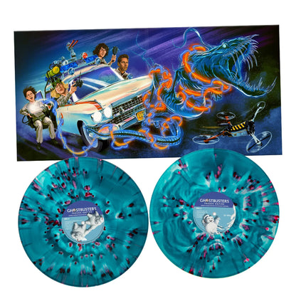 Ghostbusters - Frozen Empire (OST): Limited 'Haunted Ecto-1' Splatter Vinyl 2LP { vinyl }
