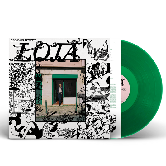 LOJA: Signed Transparent Green LP { vinyl }
