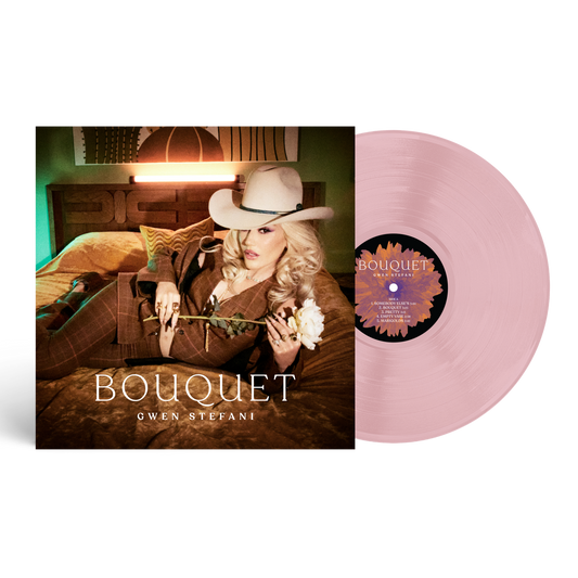 Bouquet Peony Pink Vinyl { vinyl }