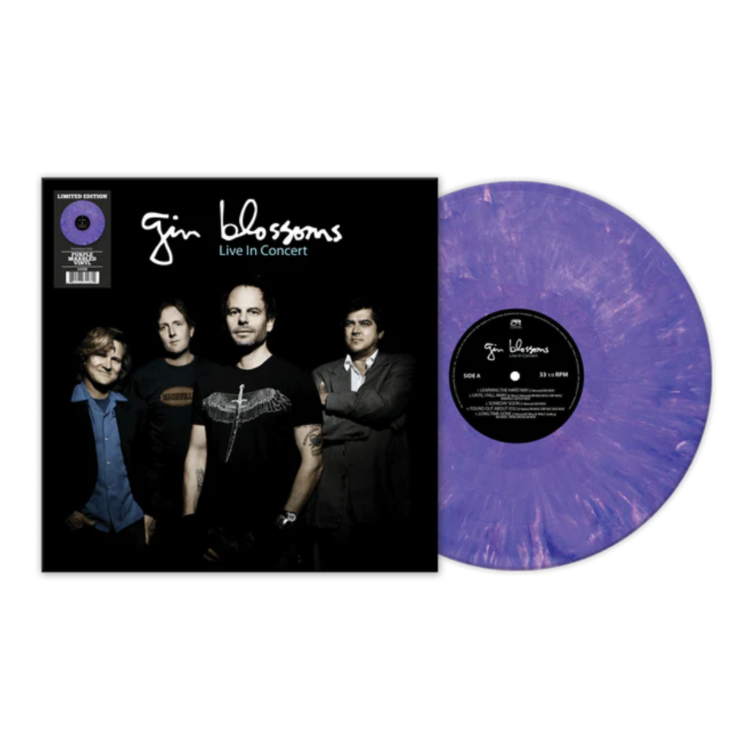 Gin Blossoms - Live In Concert [Purple Marble] { vinyl }