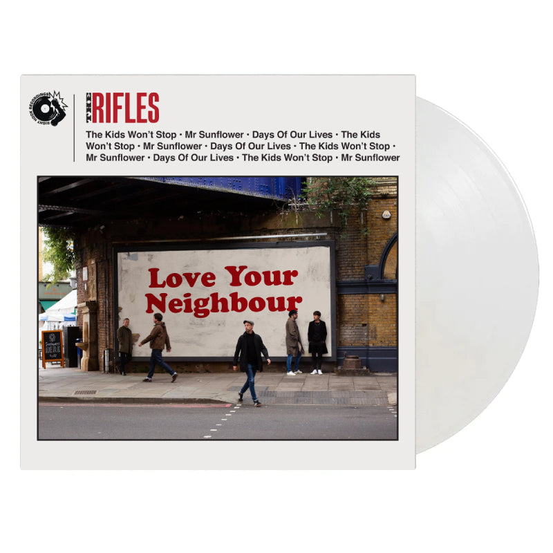 Love Your Neighbour: Limited White Vinyl LP & Signed Print { vinyl }