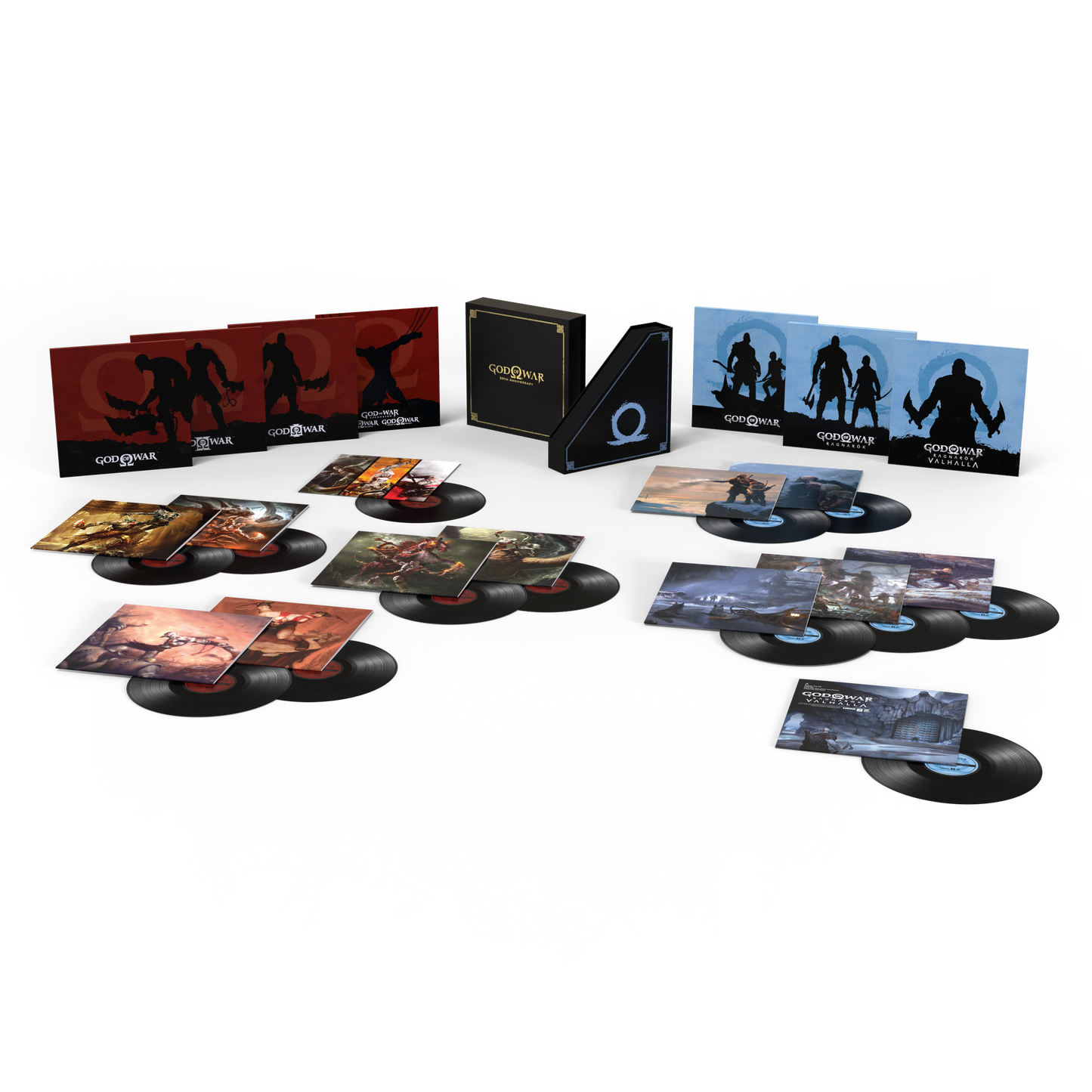 God of War 20th Anniversary Vinyl Collection (Original Soundtrack): Limited 13LP Vinyl Box Set { vinyl }