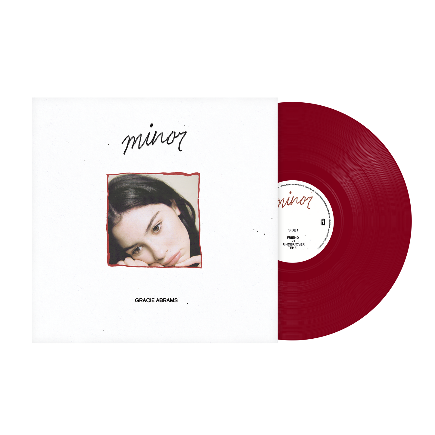minor (5 Year Anniversary) Red Vinyl { vinyl }