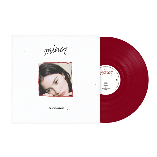 minor (5 Year Anniversary) Red Vinyl { vinyl }