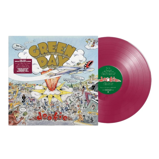 Dookie: Raspberry Vinyl LP { vinyl }