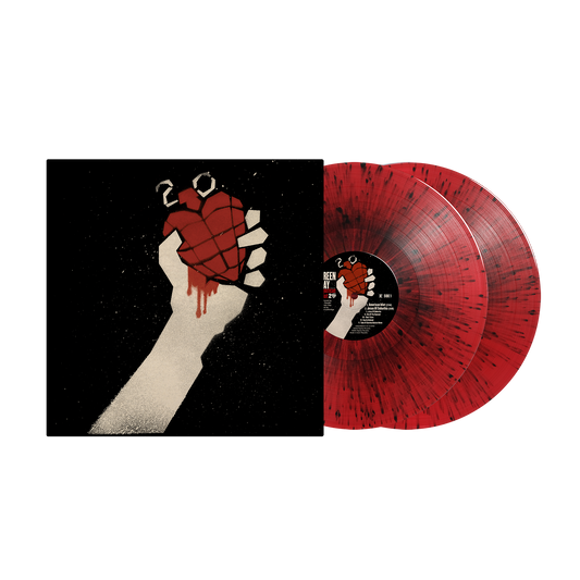 American Idiot (20th Anniversary Edition): Limited Red w/ Black Splatter Vinyl 2LP { vinyl }