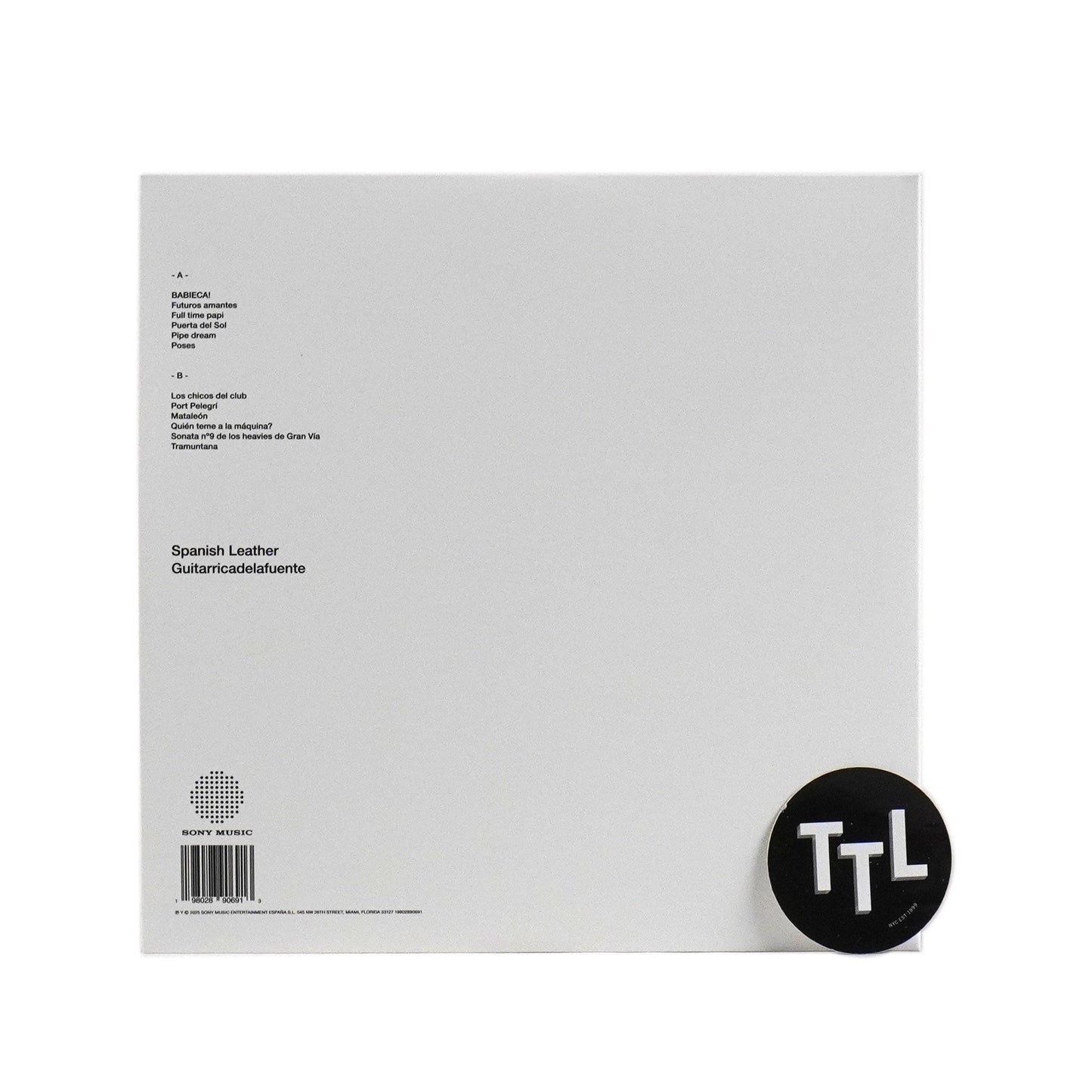 Guitarricadelafuente: Spanish Leather Vinyl LP { vinyl }
