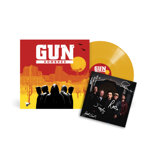 Hombres: Limited Orange Vinyl LP & Exclusive Signed Print { vinyl }