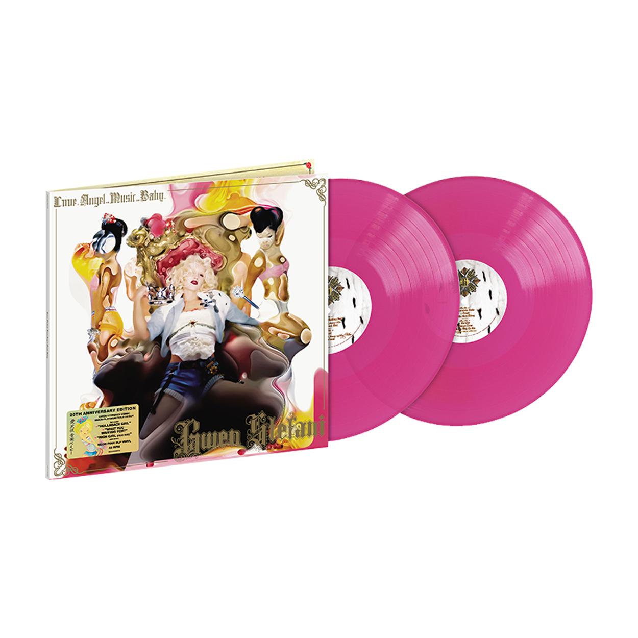 Love. Angel. Music. Baby. (20th Anniversary Edition): Pink Vinyl 2LP { vinyl }