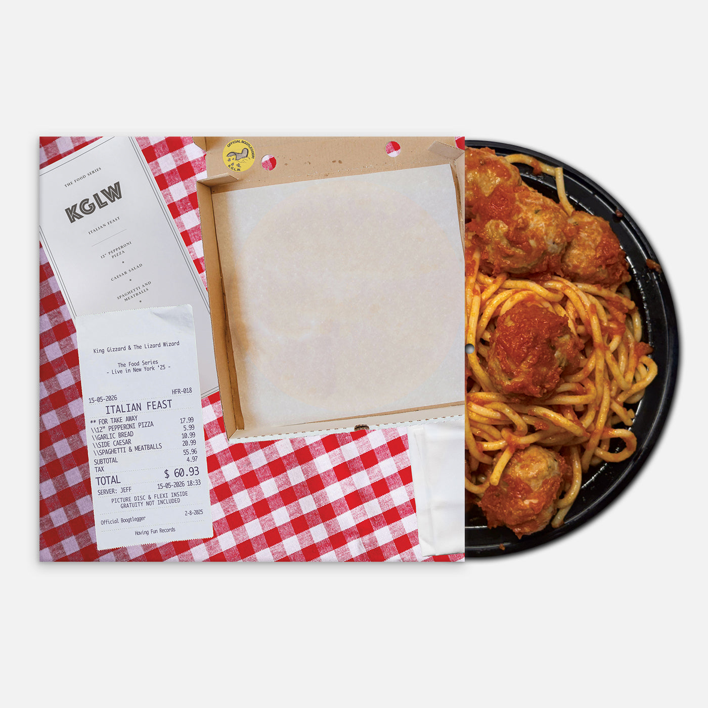 Italian Feast Italian Feast Pizza & Spaghetti Meatballs Picture Disc Deluxe Edition { vinyl }