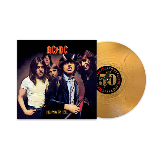 Highway To Hell (50th Anniversary): Gold Vinyl LP { vinyl }