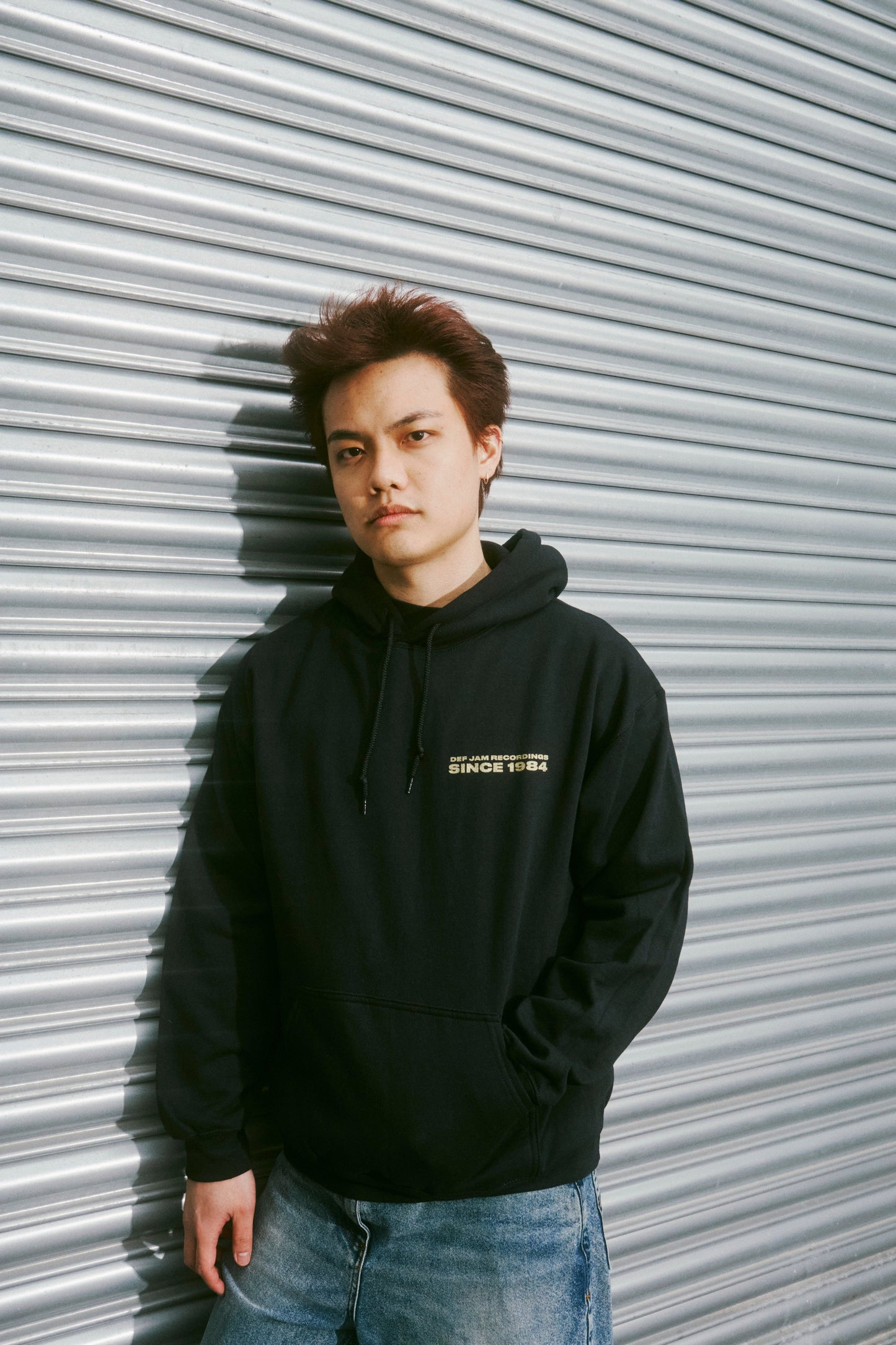 Limited Edition Def Jam 40th Anniversary Black Hoodie { vinyl }