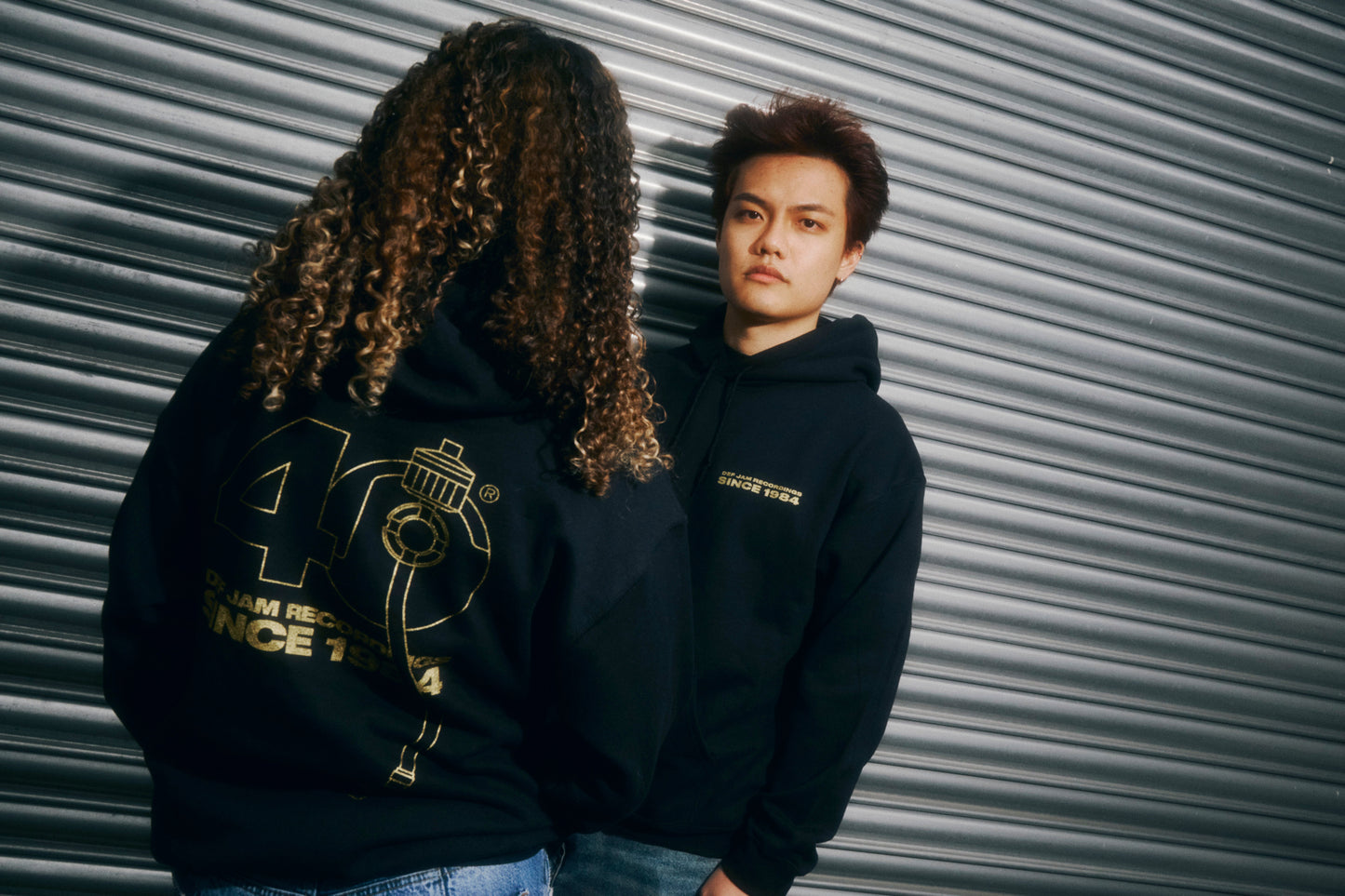 Limited Edition Def Jam 40th Anniversary Black Hoodie { vinyl }