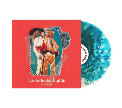Halsey - Hopeless Fountain Kingdom [Clear with Teal Splatter] { vinyl }