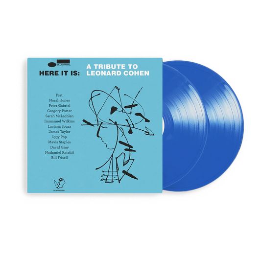 Here It Is - A Tribute To Leonard Cohen: Blue Vinyl 2LP { vinyl }