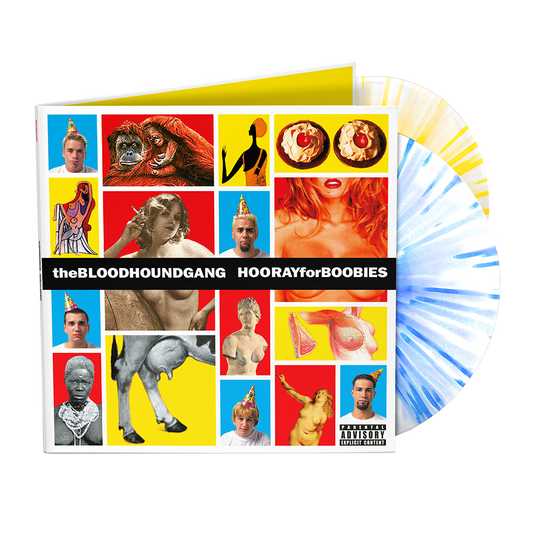 Hooray For Boobies (25th Anniversary): Limited Yellow & Blue Splatter Vinyl 2LP { vinyl }