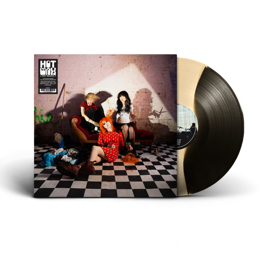 Hot Shock: Black w/ Cream Streak Vinyl LP & Signed Print { vinyl }