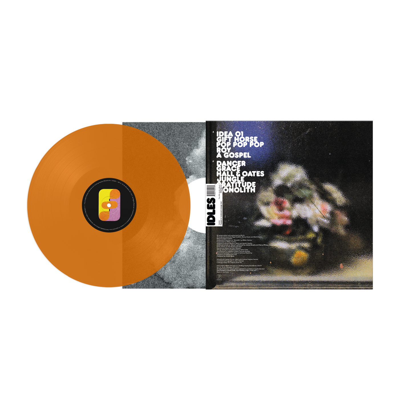 TANGK (Limited Edition Translucent Orange LP) { vinyl }
