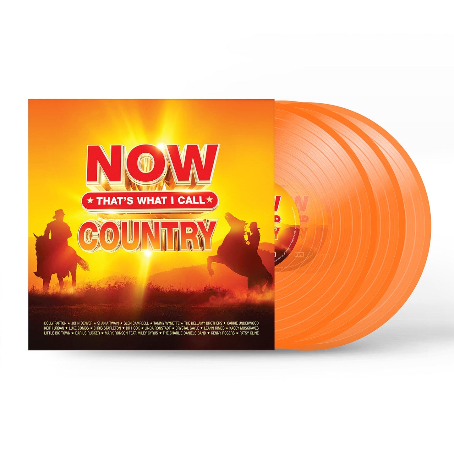 NOW That’s What I Call Country (3LP) { vinyl }