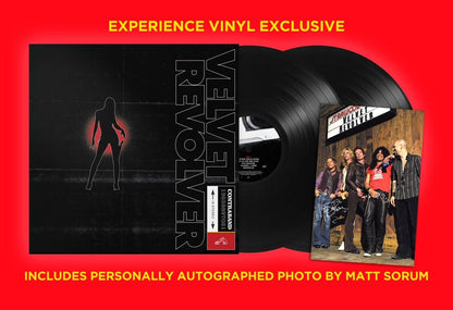 VELVET REVOLVER CONTRABAND 20TH ANNIVERSARY W/AUTOGRAPH (BONUS TRACKS)VINYL LP { vinyl }