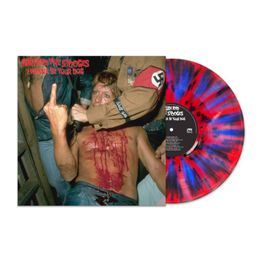 Iggy & The Stooges - I Wanna Be Your Dog [Red/Blue/Black Splatter] { vinyl }