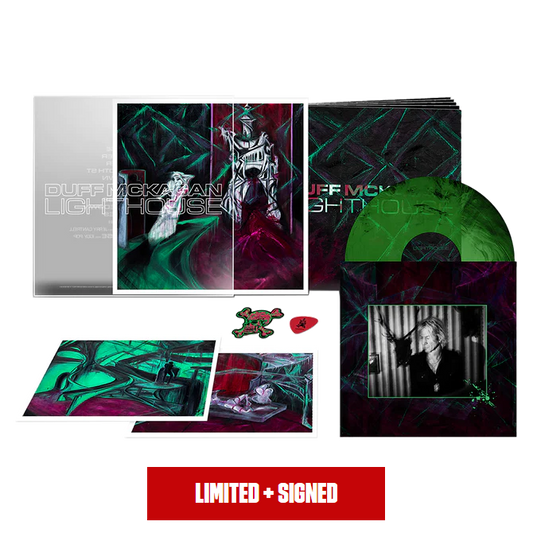 Lighthouse (Signed Deluxe Transparent Green & Black Marble vinyl) { vinyl }