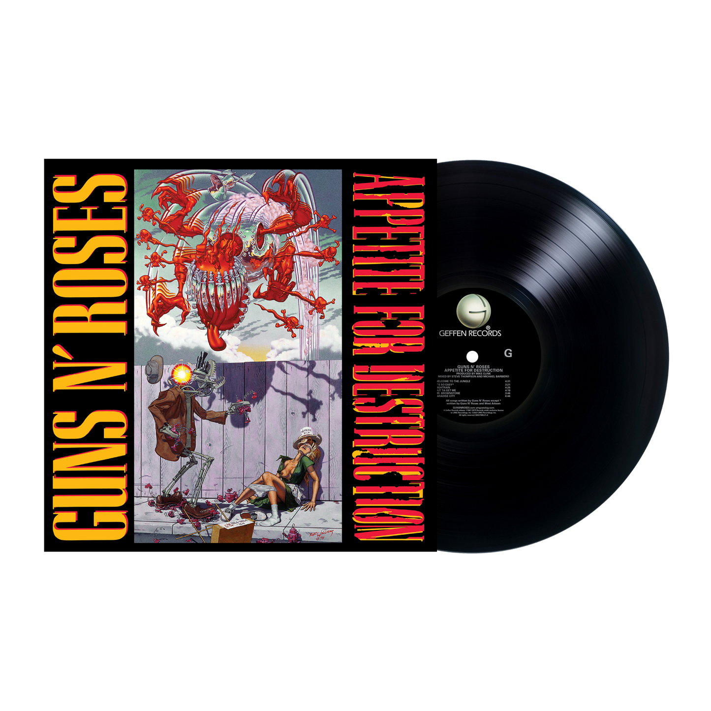 Appetite For Destruction. Limited Edition LP { vinyl }
