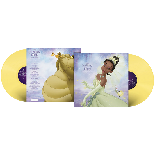 The Princess and The Frog - The Songs Soundtrack: Limited Zesty Yellow Colour Vinyl LP { vinyl }