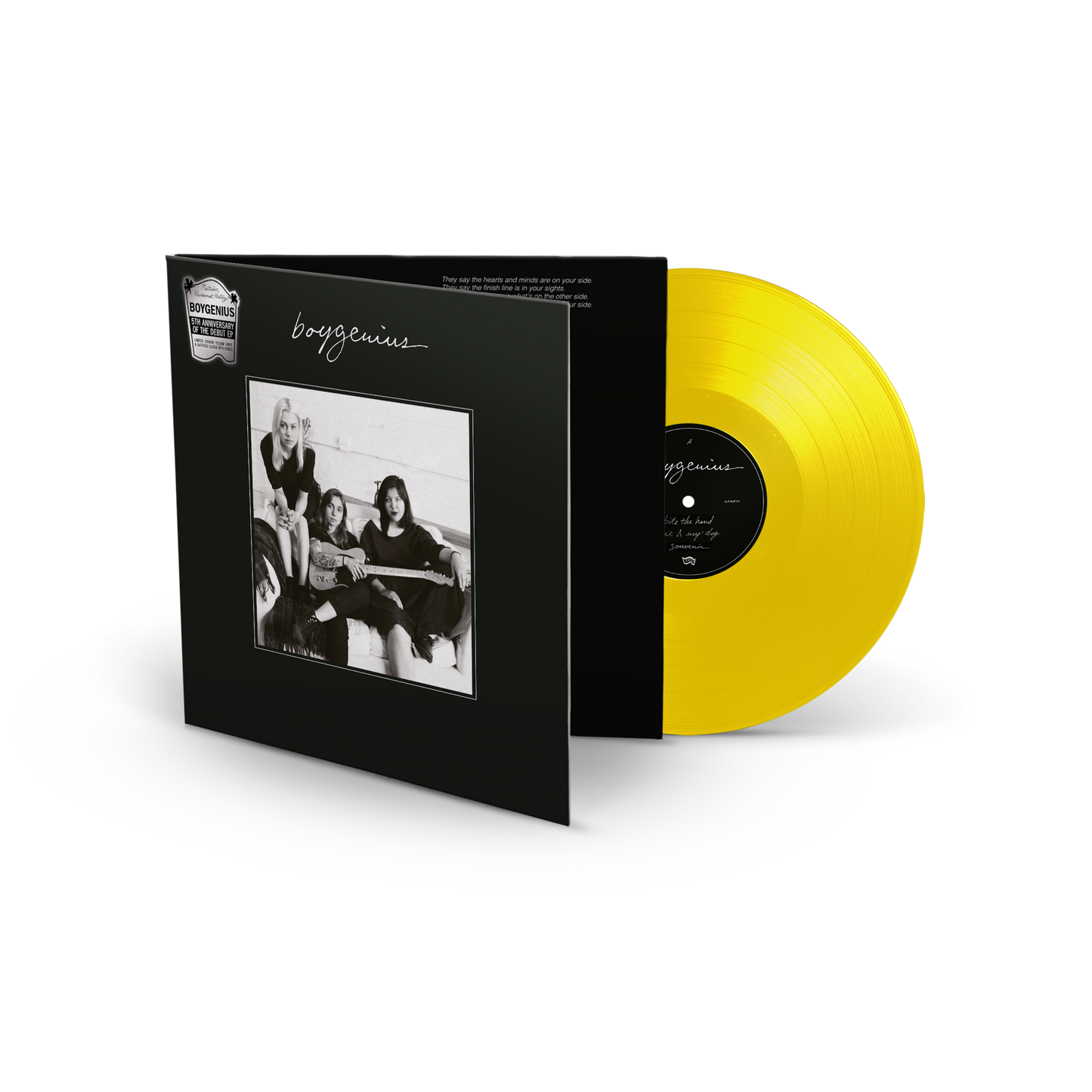 boygenius vinyl EP [5th Anniversary Yellow Edition] { vinyl }