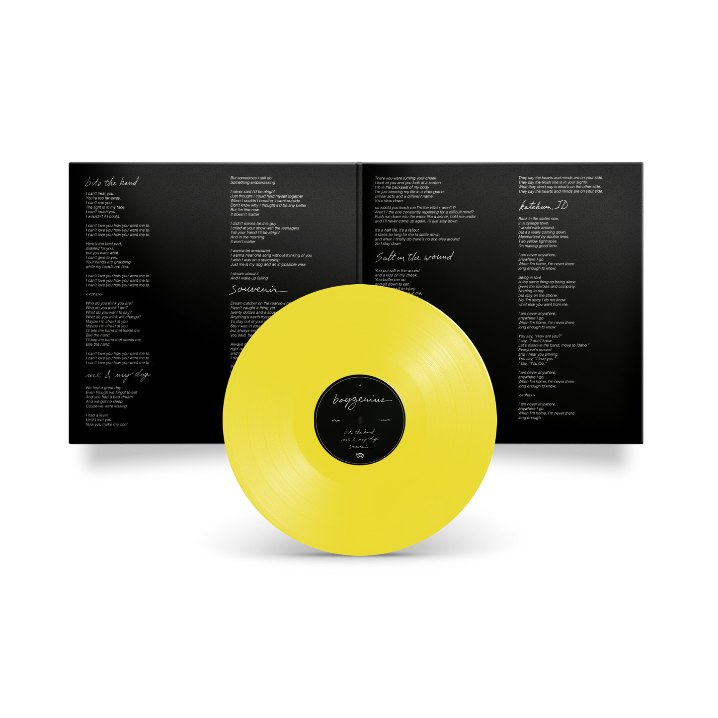 boygenius vinyl EP [5th Anniversary Yellow Edition] { vinyl }
